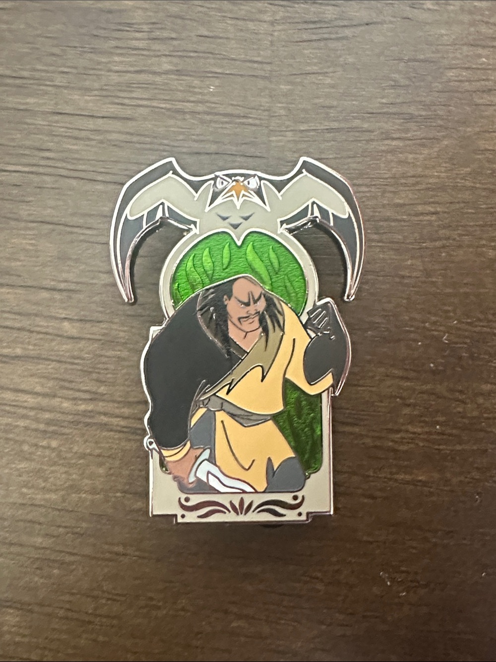 Shan Yu Mulan Disney Villains Mystery Pin